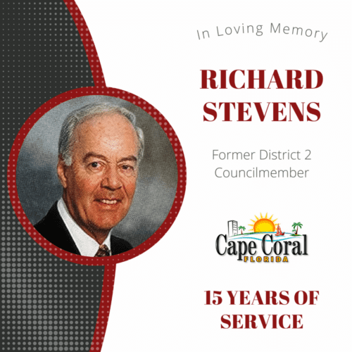 Cape Coral honors life of former councilmember Richard Stevens News